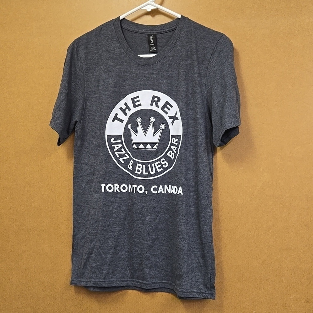The Rex Size S Grey Jazz & Blues Bar Tee and Beanie